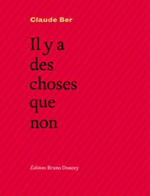 IL Y A DES CHOSES QUE NON, Editions Bruno Doucey 2017 Presse IL Y A DES CHOSES QUE NON, Editions Bruno Doucey 2017 Presse