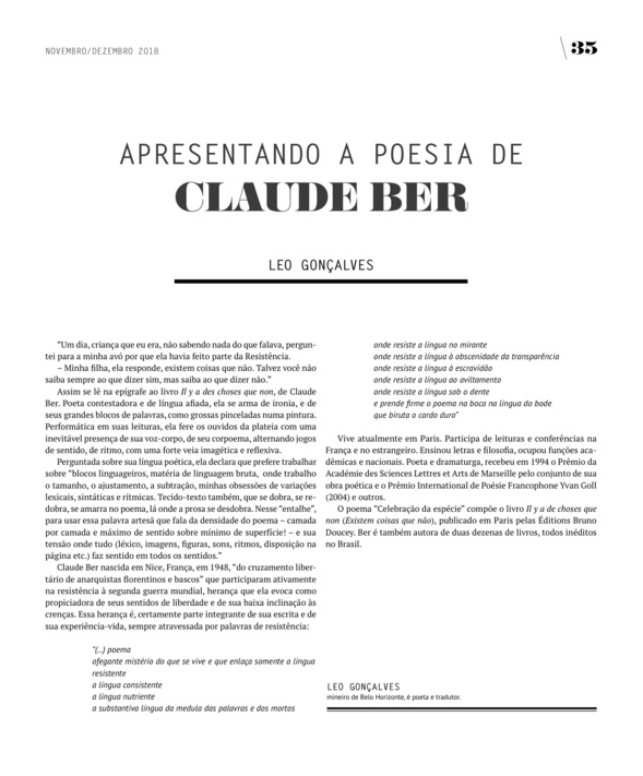 PORTUGUESE TRANSLATION