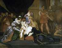 Abel de Pujol, exécution de Marie Stuart, XIXe siècle