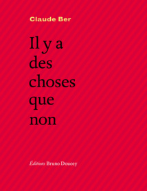 IL Y A DES CHOSES QUE NON, Editions Bruno Doucey 2017 Presse
